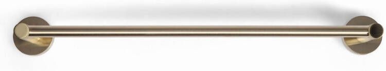 BLUE LABEL Vida handdoekhouder enkel 60cm wc geborsteld messing