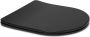BLUE LABEL zitting voor Odin Balder; softclose; quick release; mat zwart. - Thumbnail 1