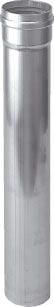 BURGERHOUT Alu-Fix rookgaspijp 130 mm mof x spie l=2000 mm mugrofix aluminium 400451646 - Foto 1