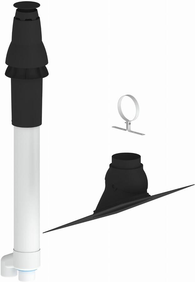 BURGERHOUT FX Easy combipakket Skyline Safe-PP 80-80 + Easy FX 140 80-80mm zwart 400472010