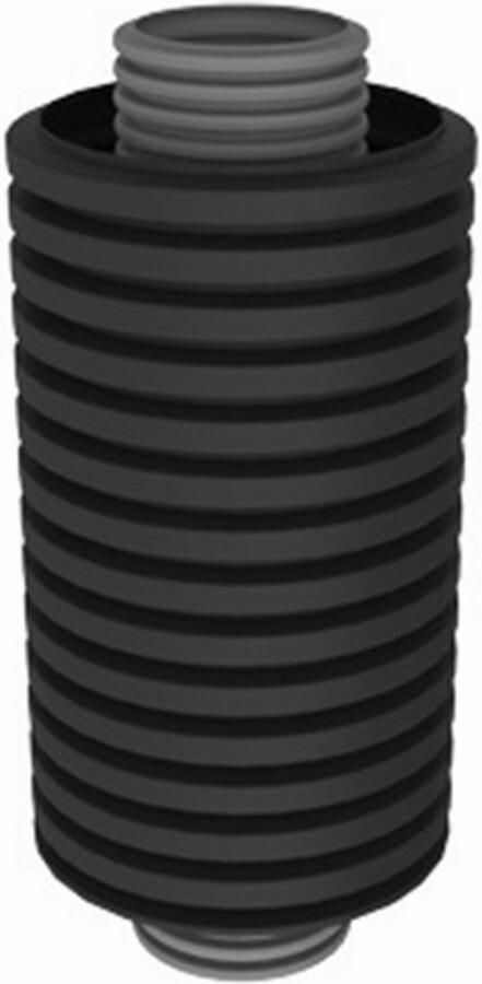 BURGERHOUT TwinFlex flexibele rookgasafvoerbuis 80 130mm l=15m TwinFlex rol=10m prijs=per rol 400470278