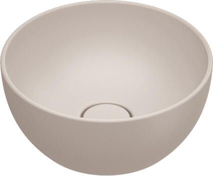 CATALANO Tonalita Sfera waskom 32cm antibacterieel zonder overloop h14 cm Mat seta 0523320031
