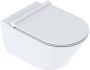 CATALANO Zero wandhangend toilet 55x35cm wit mat + Newflush met gratis toiletblokhouder en 8 Duofresh sticks - Thumbnail 1