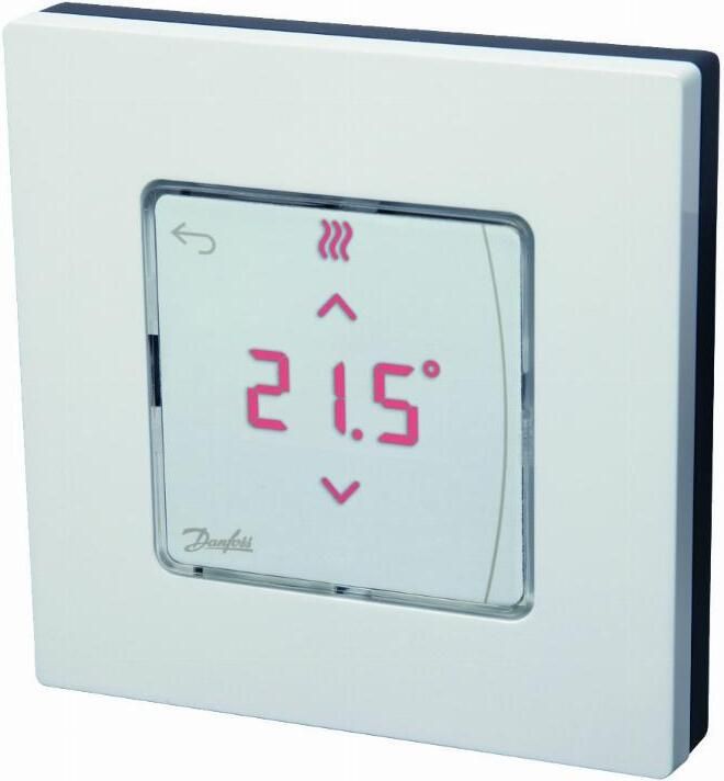 DANFOSS Icon draadloze digitale thermostaat opbouw versie