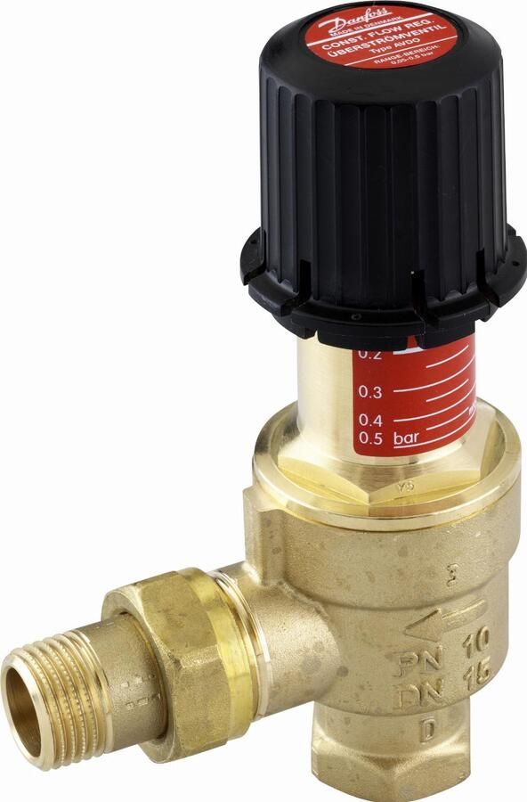 DANFOSS overstort drukverschilregelaar AVDO 1'' haaks (binnendraad x buitendraad) 003L6013