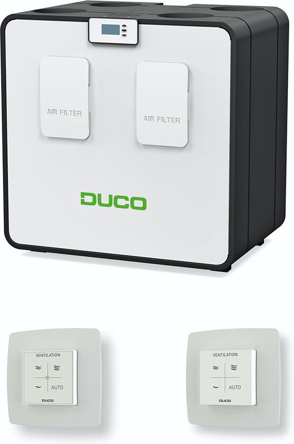 DUCO wtw-unit All-in-one: Box Energy Comfort D325 CO2 & BD 0000-4656