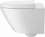 Duravit D-Neo pack rimless hangend toilet diepspoel inclusief softclose- en quick release-zitting en Durafix 37 x 54 x 40 cm hoogglans wit - Thumbnail 3