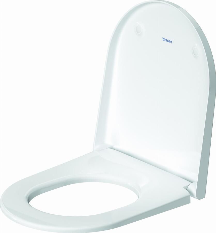 Duravit D-Neo WC-zitting 37.6x44.1x4.3cm met softclose met quickrelease wit 0021690000 - Foto 2