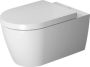 Duravit Starck Me wandclosetpack diepspoel Rimless 37x57cm met softclose closetzitting wit 45290900a1 - Thumbnail 3