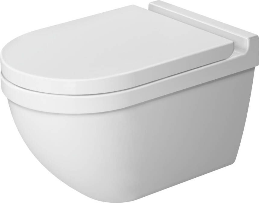 DURAVIT Starck 3 closetzitting met deksel RVS scharnier softclose afneembaar 0063890000