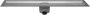 Easy Drain Multi inbouwdeel RVS zonder rooster met RVS flens waterslot 30 35 50mm 120cm inbouw diepte vanaf 79mm met zijuitloop EDMIPR1200 - Thumbnail 3