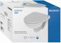 Geberit 280 Basic wandclosetpack met wandcloset diepspoel 36x53cm met closetzitting met deksel wit s8p01400000g - Thumbnail 2