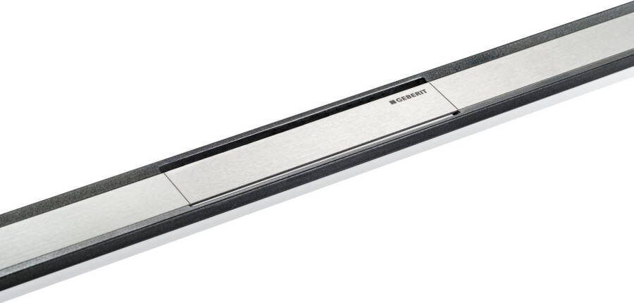 GEBERIT afbouwset douchegoot Cleanline20 90cm metaal gepolijst geborsteld
