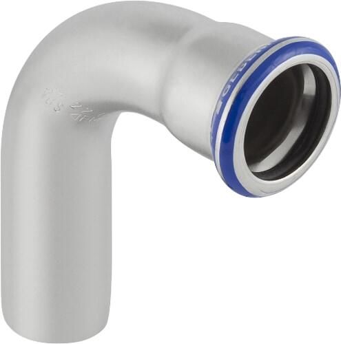 GEBERIT Mapress Bocht 90 graden 1 delig RVS 316 met CIIR afdichtring 35mm x 35mm(schuifeind x persmof )