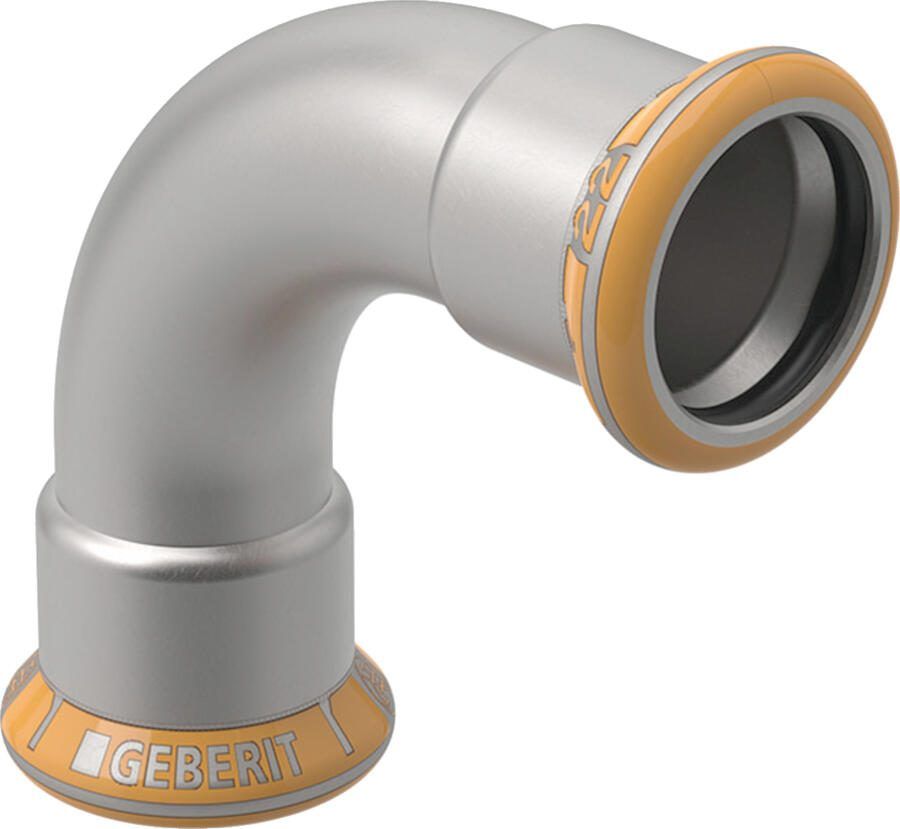 GEBERIT Mapress Therm rvs bocht 90 gr 76.1 mm