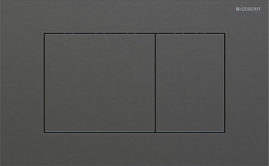 GEBERIT Sigma 40 bedieningspaneel DF frontbediend square zwart chroom 115.629.QD.1