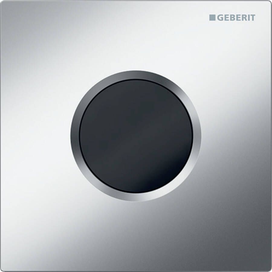 Geberit Type 01 urinoir bedieningsplaat easy-to-clean elektronisch netvoeding mat-chroom