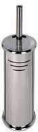 GEESA Hotel closetborstelgarnituur rvs ronde buis met inzet hxbxd 372x90x90mm chroom - Foto 1