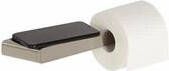 Geesa Shift Toiletrolhouder zonder klep met planchet RVS geborsteld 919924-05 - Foto 2