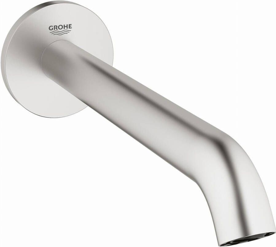 GROHE Essence New Inbouwmengkraan afbouwdeel L-size wand eengreeps 2-gats G1 2" 230mm voorsprong uitloop vast supersteel