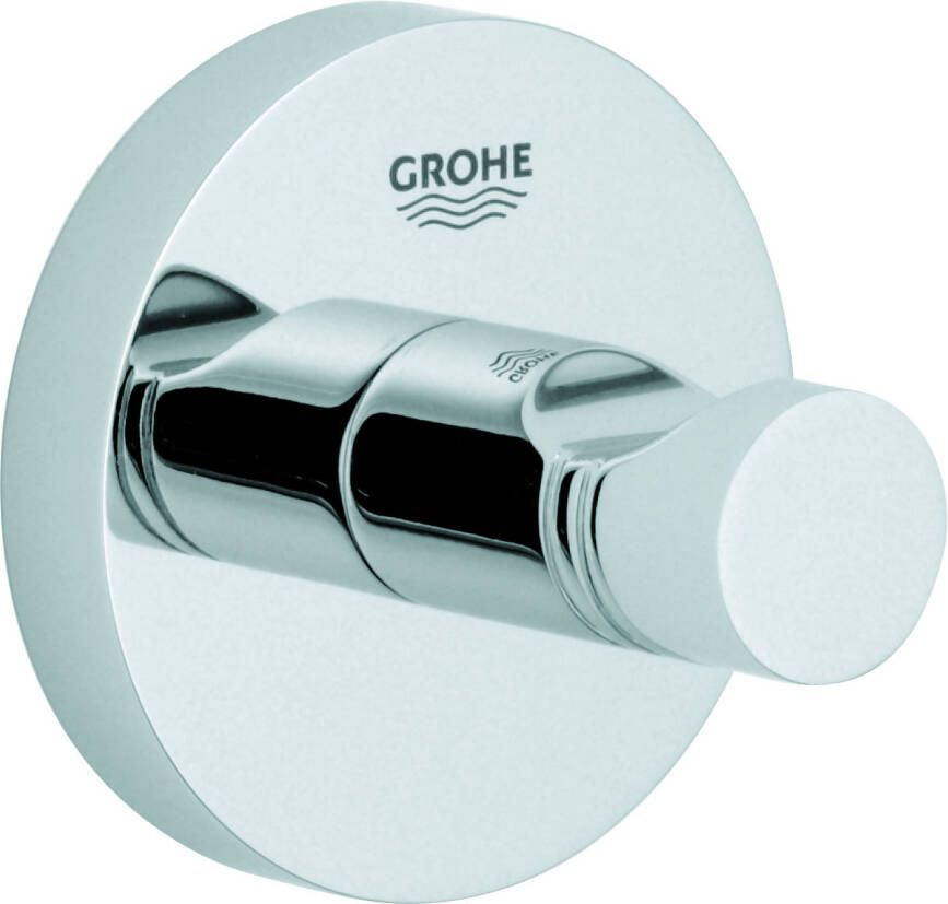 GROHE Essentials handdoekhaak wand enkel 1-gats metaal chroom 40364001 - Foto 2