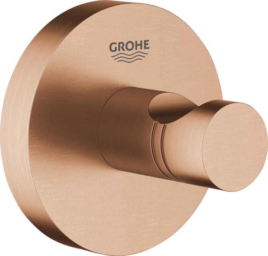 Douche Concurrent Handdoekhaak Grohe Essentials Rond Brushed Warm Sunset