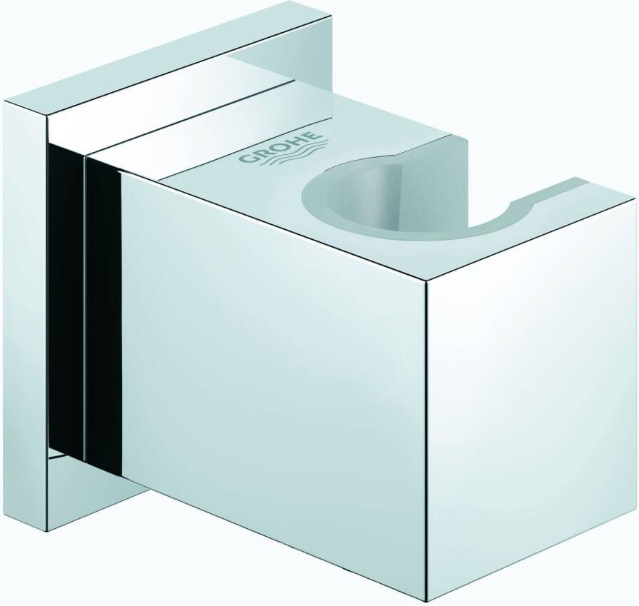 Grohe Euphoria Cube Handdouchehouder niet verstelbaar vierkante rozet chroom 27693000