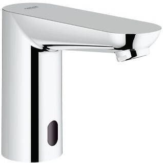 Grohe Euroeco Cosmopolitan E waterbesparende wastafelkraan infrarood zonder menging met trafo 230V chroom 36269000