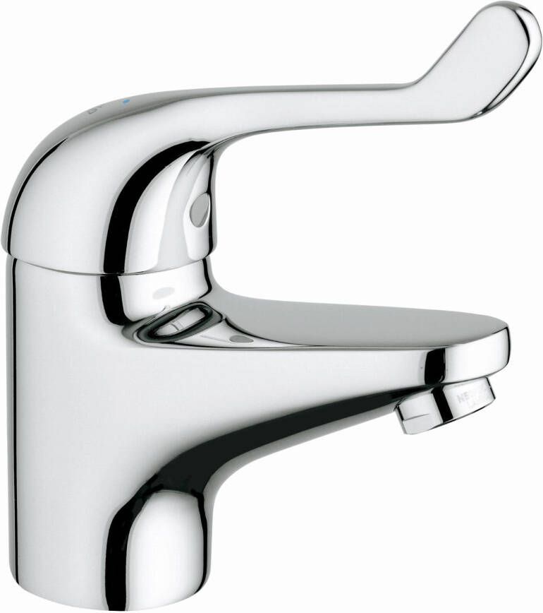 GROHE Euroeco Special Wastafelmengkraan eengreeps 1-gats 167mm hoogte glad 100mm uitloop laag vast chroom