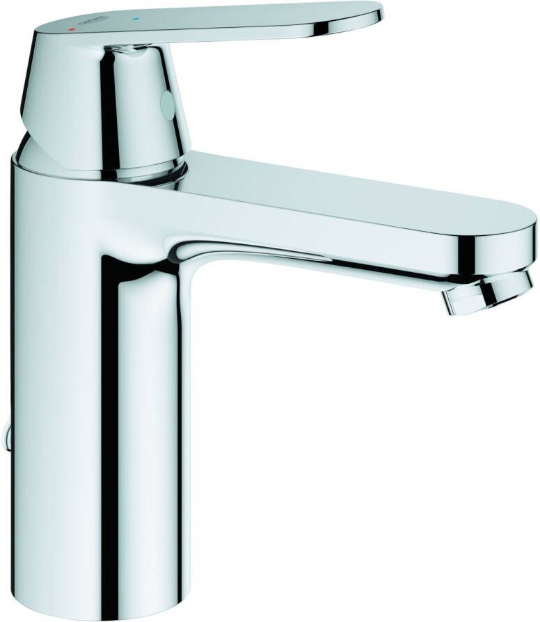 GROHE Eurosmart Cosmopolitan Wastafelmengkraan M-size ES ketting eengreeps 1-gats 168mm hoogte 122mm uitloop vast chroom