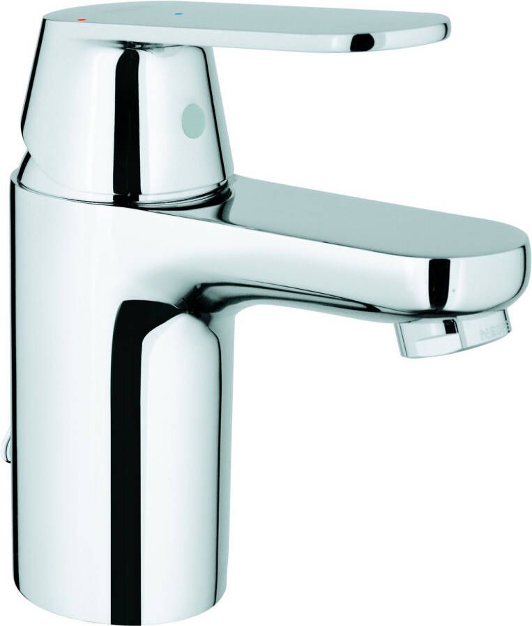 GROHE Eurosmart Cosmopolitan Wastafelmengkraan S-size ES ketting eengreeps 1-gats 148mm hoogte 92mm uitloop vast chroom