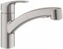 GROHE PROFESSIONAL Grohe Eurosmart keukenmengkraan met lage uitloop en uittrekbare dual spray supersteel 30305DC1 - Thumbnail 2