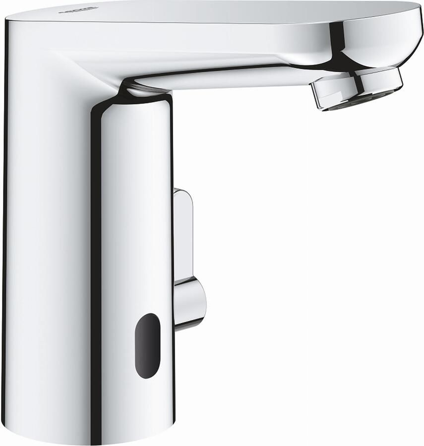 GROHE Eurosmart Cosmopolitan E Infrarood wastafelkraan met menging en instelbare temperatuurbegrenzer m-size chroom 36325002