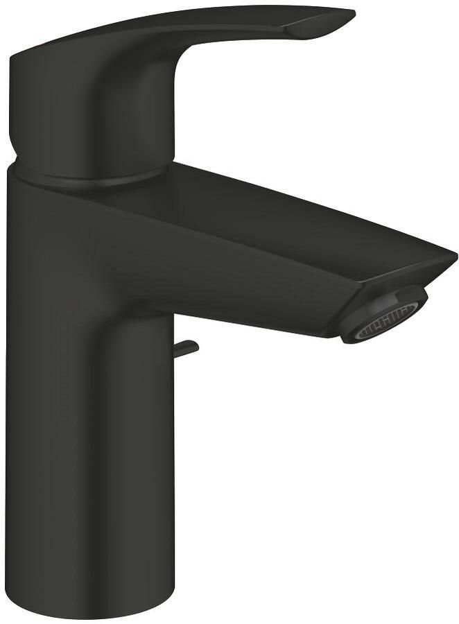 Grohe Eurosmart Wastafelmengkraan S-size met trekwaste matte black 329262433