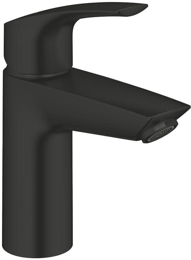 Grohe Eurosmart Wastafelmengkraan S-size met push-open waste recht matte black 239222433 - Foto 2