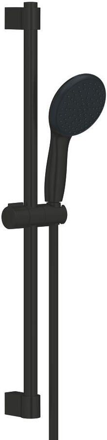 GROHE Tempesta glijstangset m. handdouche 11cm m. 2 straalsoorten 60cm mat zwart 269152433