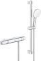 Grohe Grohtherm 1000 Comfortset thermostatisch HOH=12cm zonder koppeling 60cm chroom 34822005 - Thumbnail 2