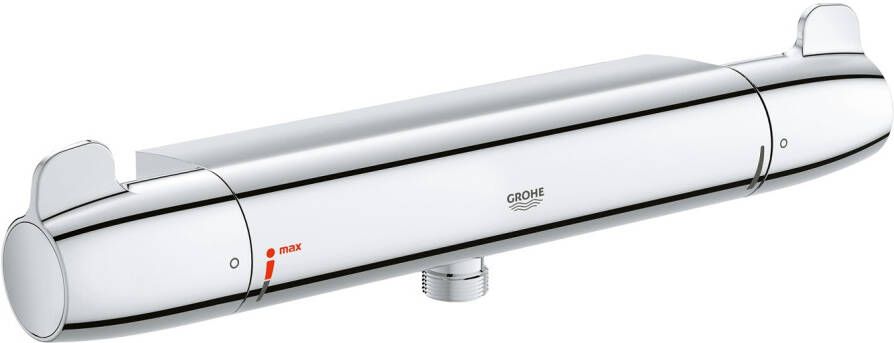 GROHE Grohtherm Special Douchethermostaat wand tweegreeps 2-gats bovendeel keramisch 150mm hart temperatuurblokkering chroom - Foto 2