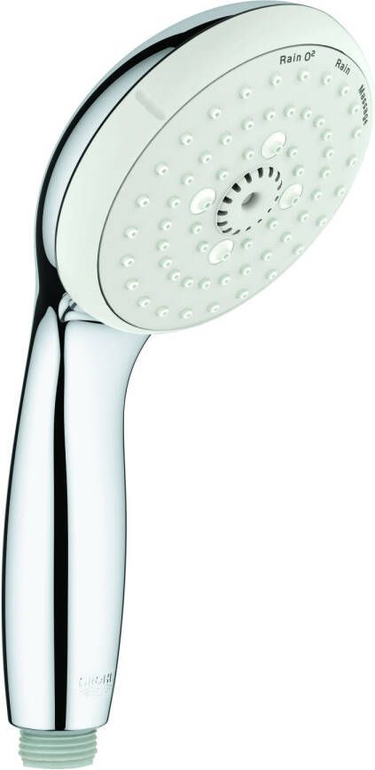 GROHE New Tempesta Classic III handdouche 100mm 9.5l min 3 straalsoorten antikalksysteem kunststof chroom