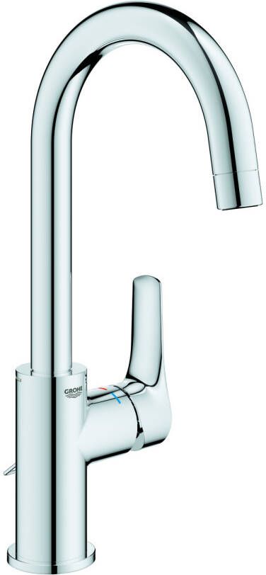 GROHE PROFESSIONAL Grohe Eurosmart L-Size wastafelmengkraan hoog met ketting chroom - Foto 2