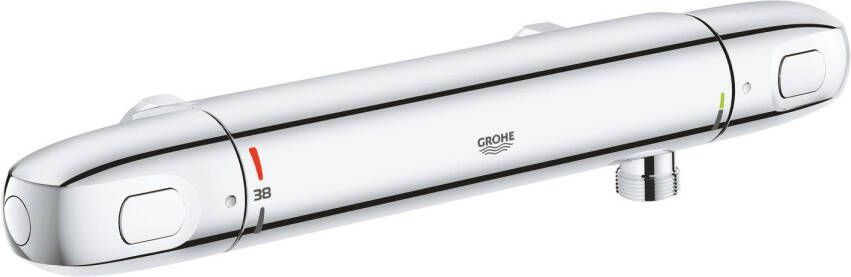 GROHE PROFESSIONAL Grohe Grohtherm 1000 New Douchethermostaat wand tweegreeps 2-gats 150mm hart zonder koppelingen chroom