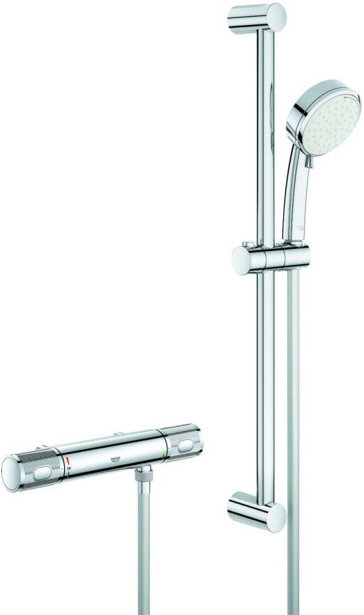 GROHE PROFESSIONAL Grohe Grohtherm 1000 Performance comfortset H.O.H. 120mm Z. Kopp chroom 34837000 - Foto 2