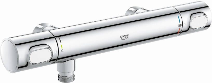 GROHE Grohtherm 500 thermostatische douchemengkraan zonder koppelingen HOH = 15 cm chroom