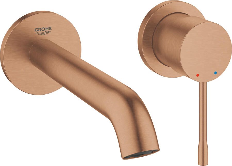 GROHE PROFESSIONAL Grohe Essence afbouwdeel v. 2-gats inbouw wandkraan M-size brushed warm sunset 29192DL1