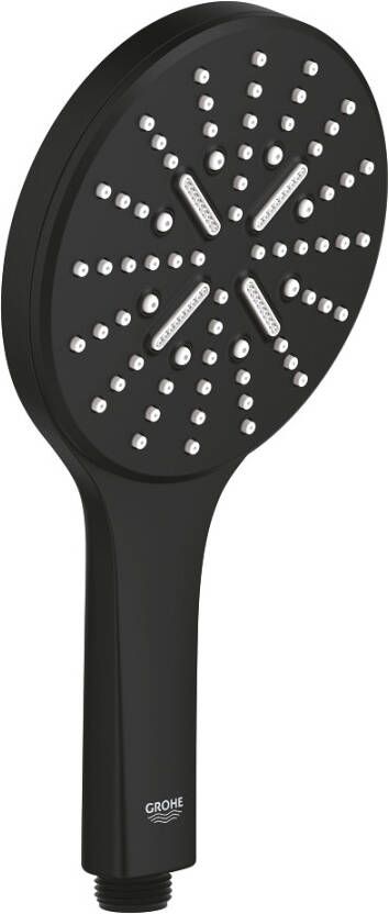 GROHE PROFESSIONAL Grohe Rainshower Smartactive 130 handdouche met 3 straalsoorten 9 5 l m kleur Phantom Black