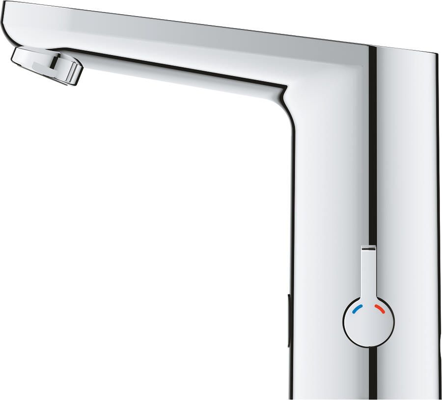 GROHE QUICKFIX Grohe Get E elektronische wastafelkraan m. infrarood m. batterij m. instelbare temperatuurbegrenzer chroom 36366002