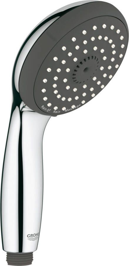 GROHE QUICKFIX Grohe Vitalio Start handdouche 100mm 3 straalsoorten antikalksysteem doucheslang kunststof chroom