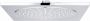 GROHE Rainshower F-Series 10 douchekop 254x254mm verstelbare kop plafondmontage chroom - Thumbnail 2