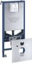 Grohe Rapid SLX Inbouwreservoir 113cm met frame met geintegreerde netspanning- en douchewc aansluiting met isolatiemat 39598000 - Thumbnail 2