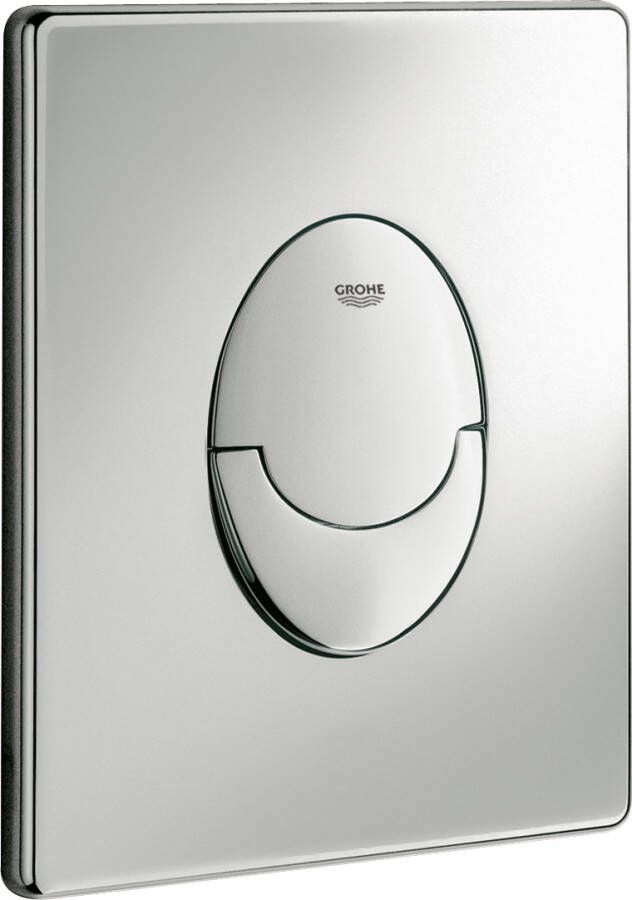 GROHE Skate Air Bedieningsplaat mechanisch verticaal tweeknops 197x156x18mm(LxBxH ) kunststof chroom
